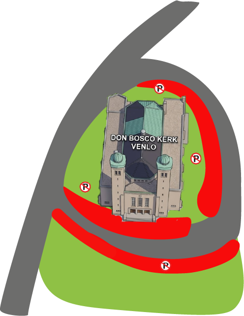 Parkeren boulderkerk